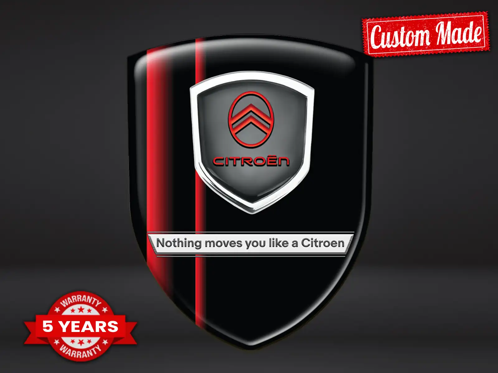Citroen Etiqueta Impermeable Resistente Deporte Personalizable